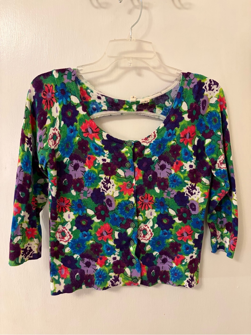 MOTH Floral Knit Cardigan